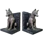Game of Thrones Direwolf Bookends